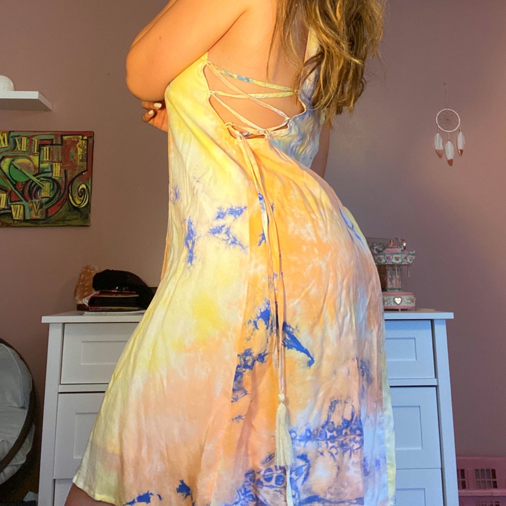 Tie dye dress